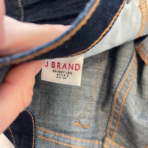 J brand boot cut low rise blue jeans size 28 - Picture 4 of 4